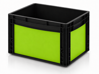 Eurobox Sticker-Set Unifarben in Matt 40 × 30 × 27 cm