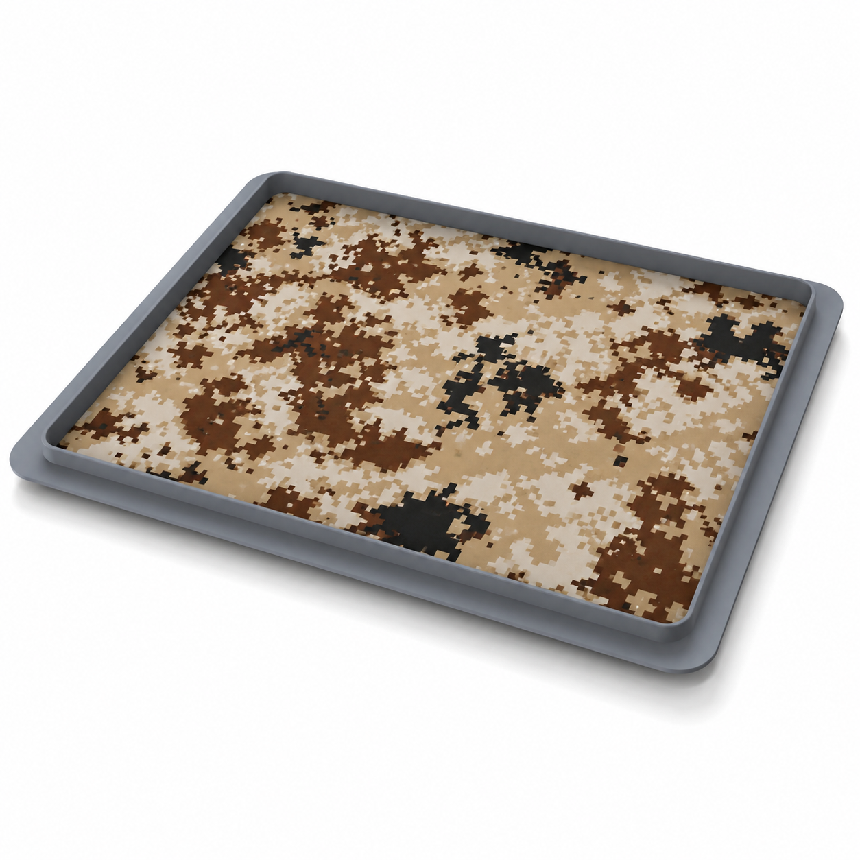 Deckel foliert Camouflage Braun 40 × 30 