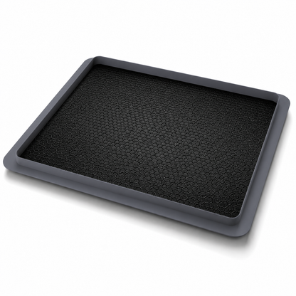 Deckel foliert Hexagon Black 40 × 30 cm