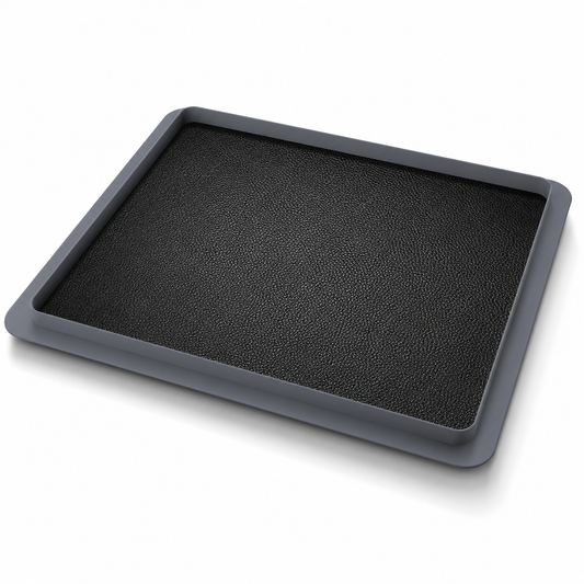 Deckel foliert Lederoptik 30x40cm