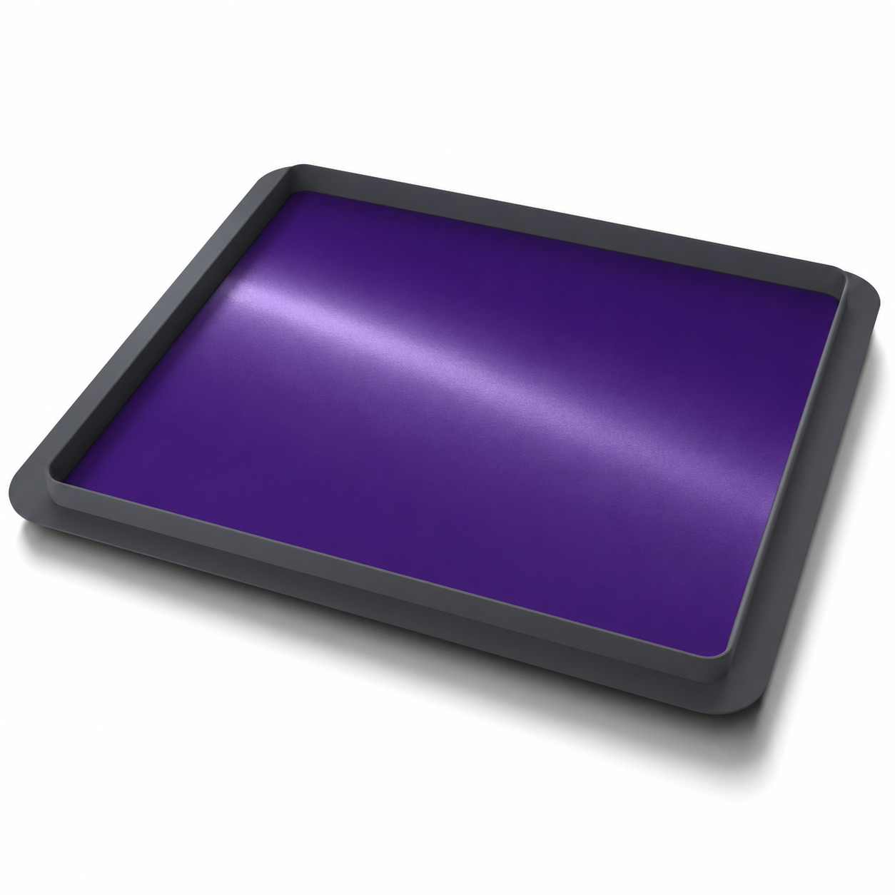 Deckel foliert Lila Matt 30x40